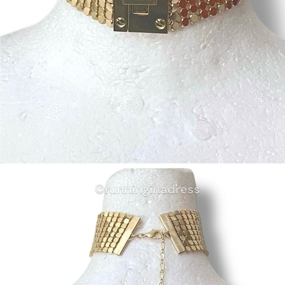 NWOT Free People Magic Choker In Gold - Picture 3 of 3